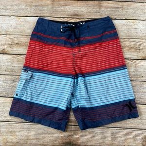 Hurley Board Shorts Men Size 30 Swim Trunks